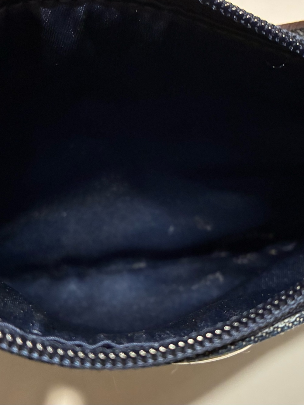 Coach Poppy Blue Signature
Denim/Leather Wristlet - Picture 13 of 16
